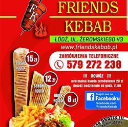 FriendsKebab, Łódź godziny otwarcia
