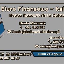 Biuro Finansowo - Księgowe Beata Mazurek Anna Dułak S.C., Darłowo godziny otwarcia