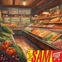 SAM Sklep spożywczy, Zagrodno godziny otwarcia