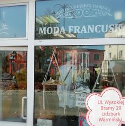 Moda francuska - Butik z odzieżą damską, Lidzbark Warmiński godziny otwarcia