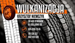 Wulkanizacja Krzysztof Niemczyk Wymiana Opon Rymanów, godziny otwarcia