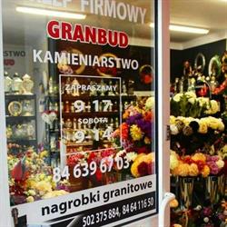 Sklep GRANBUD- kwiaciarnia, Zamość godziny otwarcia