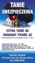 TANIE UBEZPIECZENIA OC AC, Busko-Zdrój godziny otwarcia