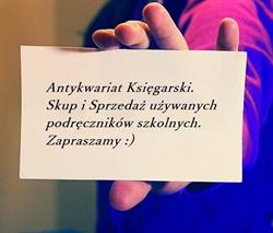 Używane podręczniki Poznań. Antykwariat, godziny otwarcia