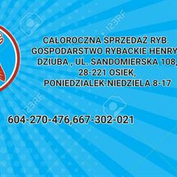 Gospodarstwo Rybackie Henryk Dziuba, Osiek godziny otwarcia