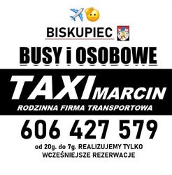TAXI Biskupiec MARCIN/EWELINA, godziny otwarcia