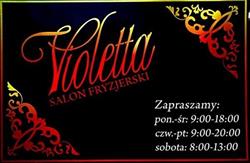 Salon Fryzjerski Violetta, Sosnowiec godziny otwarcia