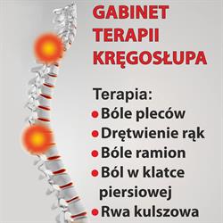 Dymek. Gabinet terapii kręgosłupa, Częstochowa godziny otwarcia