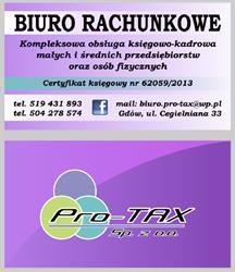 Biuro Rachunkowe PRO-TAX Sp. z o.o., Gdów godziny otwarcia