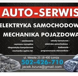 AUTO-SERWIS Jacek Bzura Naprawa Samochodow Wulkanizacja Wymiana opon, Łomża godziny otwarcia
