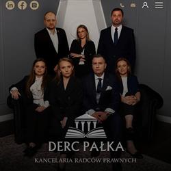 DERC PAŁKA Kancelaria Radców Prawnych w Warszawie, Warszawa godziny otwarcia