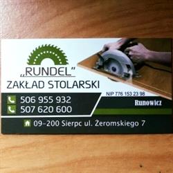 Zakład Stolarski Rundel Runowicz, Sierpc godziny otwarcia