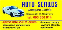 Auto-Serwis Grzegorz Joński, Żyrzyn godziny otwarcia