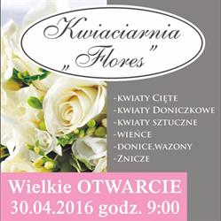 Kwiaciarnia "Flores", Modliborzyce godziny otwarcia