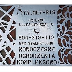 Stalmet-Bis. Hurtownia elementów ogrodzeniowych. Heliasz A. STALMET HURTOWNIA STALI SP. Z O.O., Gniezno godziny otwarcia