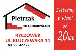 Skład Materiałów Budowlanych, Ryczówek godziny otwarcia