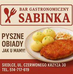 Bar Gastronomiczny "Sabinka", Siedlce godziny otwarcia