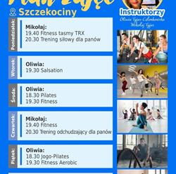 Studio Fitness Determinacja, Szczekociny godziny otwarcia