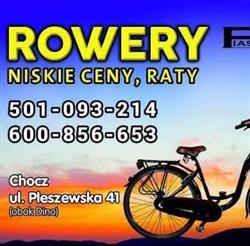 Rowery Chocz, godziny otwarcia