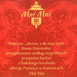 Restauracja orientalna MAI MAI, Katowice godziny otwarcia