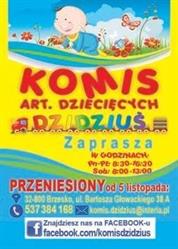 Komis Dzidziuś, Brzesko godziny otwarcia