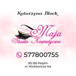 Studio Kosmetyczne Maja, Pelplin godziny otwarcia