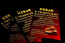 KEBAB Syriusz, Chocianów godziny otwarcia