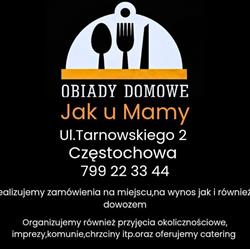 Obiady domowe jak U Mamy, Częstochowa godziny otwarcia