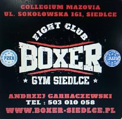 Fight Club BOXER Siedlce, godziny otwarcia