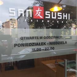 San Sushi, Nowy Dwór Mazowiecki godziny otwarcia