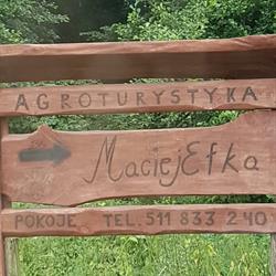 Agroturystyka MaciejEfka Noclegi Całoroczne Zabytki Jezioro Las, Gaj godziny otwarcia