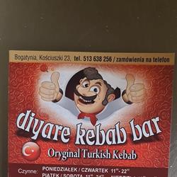 Diyar Kebab bar bogatynia, Bogatynia godziny otwarcia