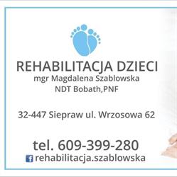 Rehabilitacja Dzieci Magdalena Szablowska, Siepraw godziny otwarcia