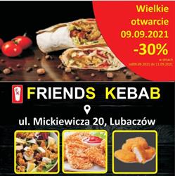 Friends Kebab Lubaczów, godziny otwarcia