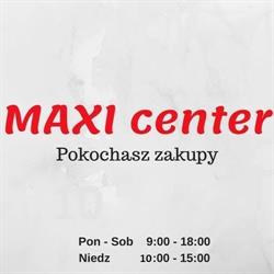 MAXI CENTER, Grybów godziny otwarcia