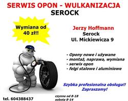 Wulkanizacja Serock Jerzy Hoffmann, godziny otwarcia