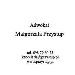 Kancelaria Adwokacka Małgorzata Przystup, Szamotuły godziny otwarcia