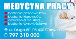 Lekarz Medycyny Pracy Garwolin Michał Dąbrowski, godziny otwarcia