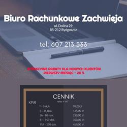 Biuro Rachunkowe Zachwieja, Bydgoszcz godziny otwarcia