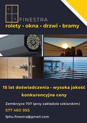 FPHU Finestra Rolety Okna Drzwi Bramy, Zembrzyce godziny otwarcia