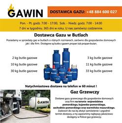 GAWIN GAZ, Borzytuchom godziny otwarcia