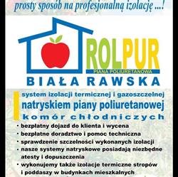 ROLPUR Przemysław Libera System Izolacji Natryskiem Piany Poliuretanowej, Ocieplenia Pianą PUR, Biała Rawska godziny otwarcia