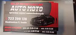SKLEP MOTORYZACYJNY Auto Moto Damian Sienkiewicza 11 Szubin, godziny otwarcia