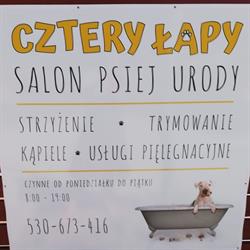 Salon Psiej Urody "Cztery Łapy", Pacółtowo godziny otwarcia