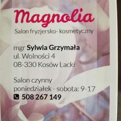 Salon fryzjerski ,, Magnolia", Kosów Lacki godziny otwarcia