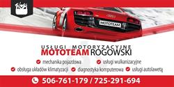 Mototeam Rogowski - usługi motoryzacyjne Rogowski Łukasz, Susiec godziny otwarcia