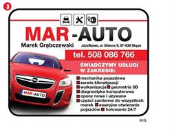 Warsztat samochodowy MAR-AUTO MAREK GRĄBCZEWSKI, Skępe godziny otwarcia