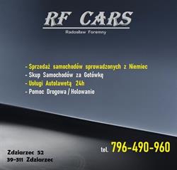 RF CARS Radosław Foremny, Zdziarzec godziny otwarcia