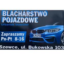 Urbaniak Sławomir. Blacharstwo pojazdowe, Szewce godziny otwarcia