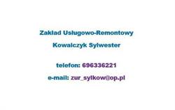 Zakład Usługowo-Remontowy Sylwester Kowalczyk, Orzesze godziny otwarcia